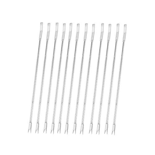 LABRIMP 12 Stück Teiliges Wiederverwendbarer für Meeresfrüchte und Nüsse Multifunktionale Piekser für Krustentiere Muscheln und Walnüsse Rostfrei und Leicht zu Reinigen LABRIMP 12 Stück Teiliges Wiederverwendbarer für Meeresfrüchte und Nüsse Multifunktionale Piekser für Krustentiere Muscheln und Walnüsse Rostfrei und Leicht zu Reinigen von LABRIMP