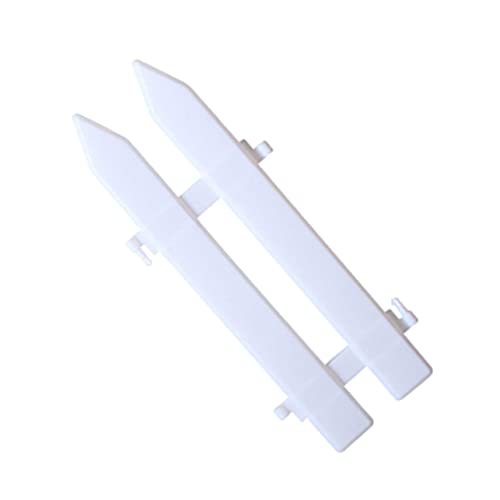 LABRIMP 12 Stück Weißer Kunststoff Lattenzaun Flexible Miniatur Zaun Dekoration für Weihnachtsbaum Party Gartenhaus Deko LABRIMP 12 Stück Weißer Kunststoff Lattenzaun Flexible Miniatur Zaun Dekoration für Weihnachtsbaum Party Gartenhaus Deko von LABRIMP