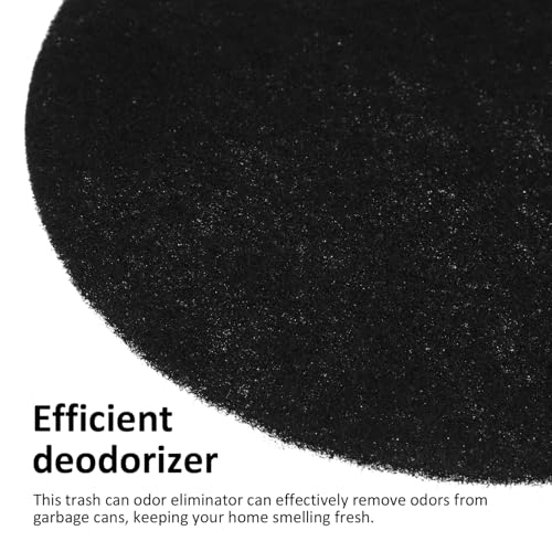 LABRIMP 12Stücke Aktivkohle Mülltonnenfilter Geruchsneutralisierer für Komposter und Eimer Langlebige Filterpads für Frische und Mülltonnen von LABRIMP