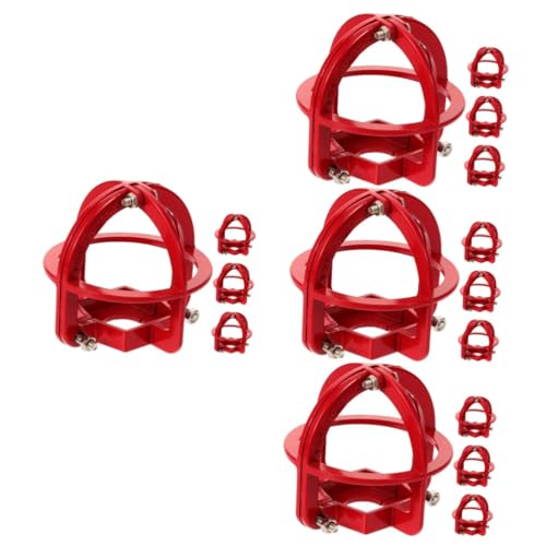 LABRIMP 16 Stck. Feuersprinkler Schutzabdeckung Metall Sprinklerkopfschutz Langlebig Robust Einfache Montage Warnfunktion für Wohn Geschäftsräume von LABRIMP