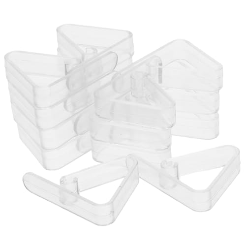 LABRIMP 16 Stück Teiliges Transparente Tischdecken Clips rutschfeste Tischdeckenhalter für Picknick und Garten Einfache Handhabung und Zuverlässig aus Stabilem Material Gefertigt von LABRIMP
