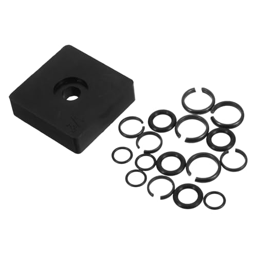LABRIMP 17 Stück Pneumatischer Aufprallschlüssel Teile Für Pneumatische Schraubenschlüssel Befestigung Von Clipringen Sicherungsringe Für Schlagschraubereinsätze Schlagclip Schwarz Gummi LABRIMP 17 Stück Pneumatischer Aufprallschlüssel Teile Für Pneumatische Schraubenschlüssel Befestigung Von Clipringen Sicherungsringe Für Schlagschraubereinsätze Schlagclip Schwarz Gummi von LABRIMP