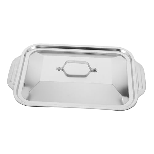 LABRIMP 1Satz Fischgrilltablett Rechteckige Backform für Grill und Ofen Serviertablett für Fisch und Fleisch für Familienfeiern und Grillpartys LABRIMP 1Satz Fischgrilltablett Rechteckige Backform für Grill und Ofen Serviertablett für Fisch und Fleisch für Familienfeiern und Grillpartys von LABRIMP