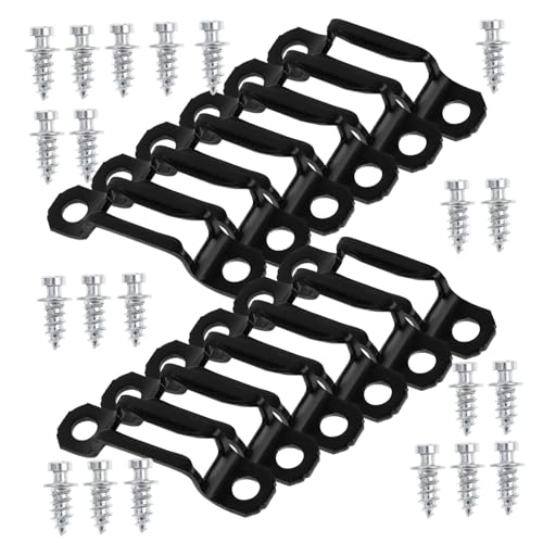 LABRIMP Unsichtbare Möbelverbinder 100 Stück Versteckte Befestigungen aus Verdicktem Stahl Schiebeverschluss für Möbelmontage für Regale und Schränke Laminatmöbelverbinder LABRIMP Unsichtbare Möbelverbinder 100 Stück Versteckte Befestigungen aus Verdicktem Stahl Schiebeverschluss für Möbelmontage für Regale und Schränke Laminatmöbelverbinder von LABRIMP