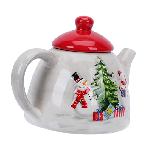 LABRIMP 1Stk Serviettenhalter Kaffee Wasserkocher Weihnachtsbaum- dekorative Teekannen Weihnachts- Milchkessel mutfak aksesuarları kaffeekännchen Keramikkrug Kaffeekanne von LABRIMP