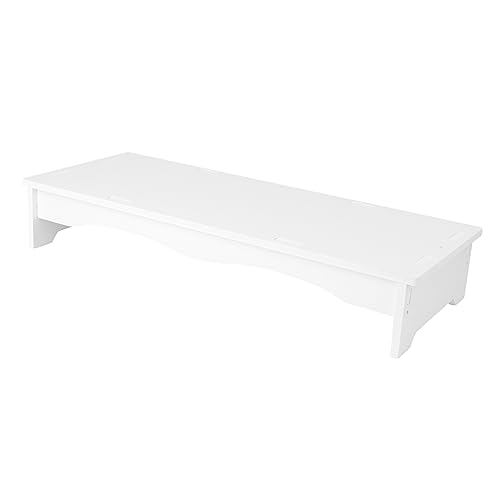 LABRIMP 1Stück Computer Monitor Erhöhtes Rack mit Tastaturhalter für Büro und Zuhause Einfache Installation Glattes Design Starke Tragfähigkeit Weiß LABRIMP 1Stück Computer Monitor Erhöhtes Rack mit Tastaturhalter für Büro und Zuhause Einfache Installation Glattes Design Starke Tragfähigkeit Weiß von LABRIMP
