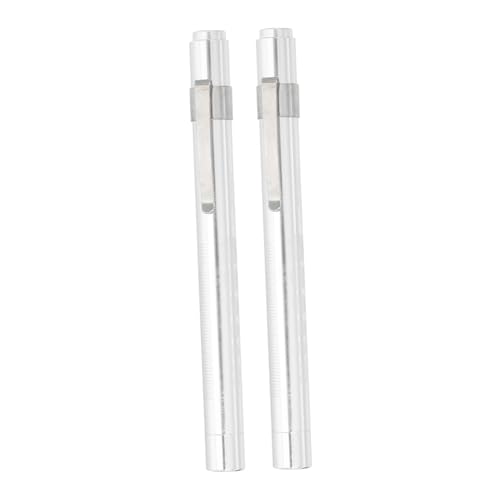 LABRIMP 2 Stück Aluminiumlegierung Medizinische LED Penlights mit Pupillenmesser Leichte Taschenlampe für Orale Untersuchung Robustes Tragbares Diagnostiklicht für Ärzte und LABRIMP 2 Stück Aluminiumlegierung Medizinische LED Penlights mit Pupillenmesser Leichte Taschenlampe für Orale Untersuchung Robustes Tragbares Diagnostiklicht für Ärzte und von LABRIMP