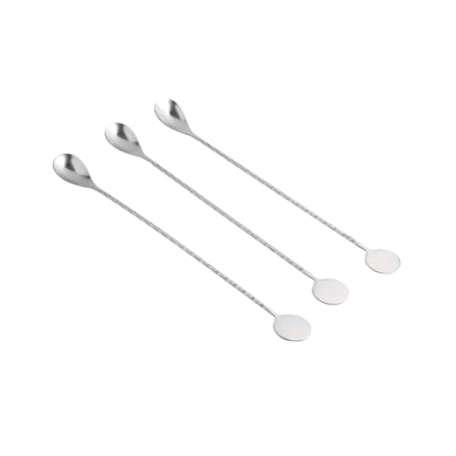 LABRIMP 2 Stück Cocktail Rührstab Verdrehtes Bartender Werkzeug für Cocktails Langes Design für Bar und Partys LABRIMP 2 Stück Cocktail Rührstab Verdrehtes Bartender Werkzeug für Cocktails Langes Design für Bar und Partys von LABRIMP