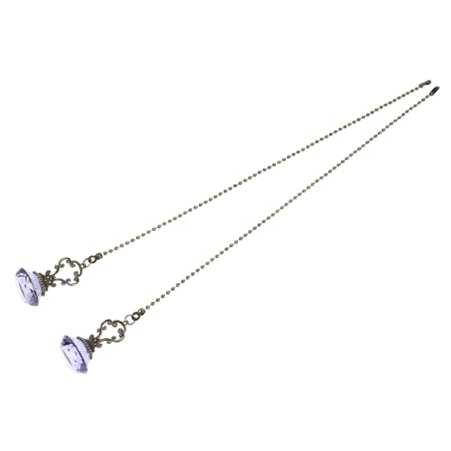 LABRIMP 2 Stück Deckenventilator Kettenverlängerung Vintage Pendelkette mit Ball für Deckenlicht Badezimmerlampe und Tischlampe Langlebig und Vielseitig Einsetzbar LABRIMP 2 Stück Deckenventilator Kettenverlängerung Vintage Pendelkette mit Ball für Deckenlicht Badezimmerlampe und Tischlampe Langlebig und Vielseitig Einsetzbar von LABRIMP