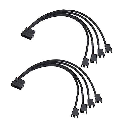 LABRIMP 2 Stück Fan Splitter Kabel für CPU Kühler Erweiterungskabel für Atx Gehäuse Einfache Installation Stabil und Langlebig für Kühlleistung LABRIMP 2 Stück Fan Splitter Kabel für CPU Kühler Erweiterungskabel für Atx Gehäuse Einfache Installation Stabil und Langlebig für Kühlleistung von LABRIMP