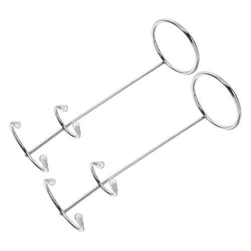 LABRIMP 2 Stück Handmixer und Milchaufschäumer Ständer aus Edelstahl Robuster Organizer für Küchenarbeitsplatte Moderner Frother Display Halter Vielseitig Einsetzbar für Handrührbesen von LABRIMP