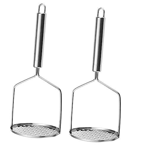 LABRIMP 2 Stück Kartoffelstampfer Küchentool für Kartoffelpüree Obst und Gemüsezerkleinerer Handlicher Kartoffelquetscher für Zuhause und Restaurants LABRIMP 2 Stück Kartoffelstampfer Küchentool für Kartoffelpüree Obst und Gemüsezerkleinerer Handlicher Kartoffelquetscher für Zuhause und Restaurants von LABRIMP