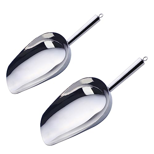 LABRIMP 2 Stück Multifunktionale und Reisschaufel für Crushed Ice Süßigkeiten Partys Hochzeiten und Buffets Ergonomisches Design und Spiegeloberfläche von LABRIMP