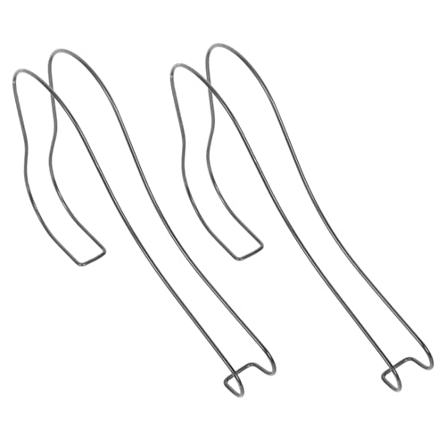 LABRIMP 2 Stück Rostfreier Stahlschuhstützenrahmen Schuheinlagenstützen Schuhformer Schuhregale Für Schrank Display-ständer Sandalenschuhe Stützständer Schuhformhalter Schuhhalter Schwarz von LABRIMP