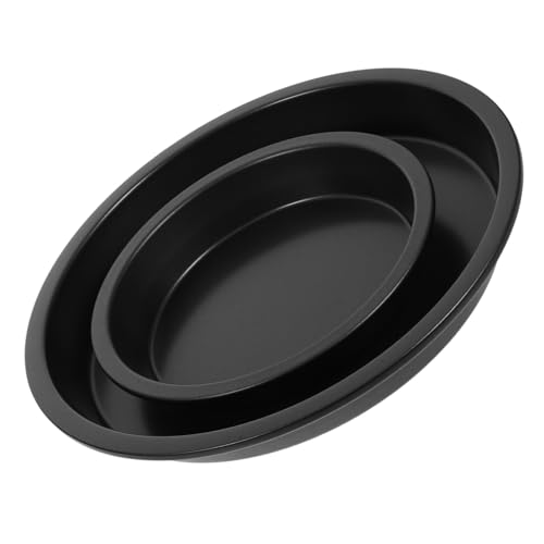 LABRIMP 2 Stück Runder Pizzabackform Antihaft Pizzapfanne aus Robustem Kohlenstoffstahl für Ofen und Mikrowelle zum Backen von Pizza Kuchen LABRIMP 2 Stück Runder Pizzabackform Antihaft Pizzapfanne aus Robustem Kohlenstoffstahl für Ofen und Mikrowelle zum Backen von Pizza Kuchen von LABRIMP