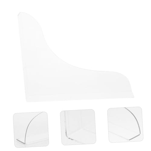 LABRIMP 2 Stück Teiliges Acryl Duschspritzschutz Wasserfeste Eckschutzplatte für Badewanne und Küchenwaschbecken Einfache Installation ohne Werkzeug Stabiler Spritzschutz für Trockene von LABRIMP