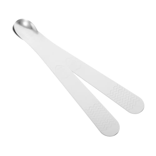 LABRIMP 2 Stück Teiliges Edelstahl Fülllöffel Ergonomisch Geformt Vielseitig Einsetzbar für Knödel Wonton und Kuchen Geeignet Küchenhelfer mit Stilvollem Design von LABRIMP