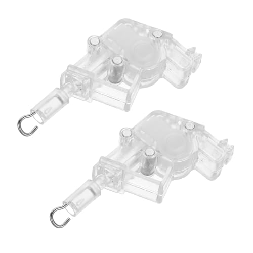 LABRIMP 2 Stück Teiliges Quadratischer Gear Tilter für Rollläden Einfache Installation Zubehör für Fensterdekoration für Heimwerker und Wohnräume von LABRIMP