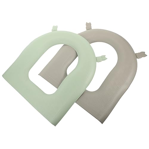 LABRIMP 2 Stück Teiliges Toilettensitzpolster Waschbar Selbstklebend Komfortable Wc Abdeckung für Sauberkeit LABRIMP 2 Stück Teiliges Toilettensitzpolster Waschbar Selbstklebend Komfortable Wc Abdeckung für Sauberkeit von LABRIMP