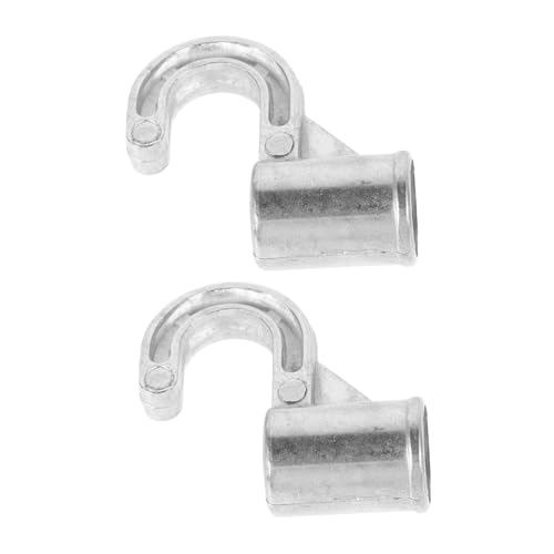 LABRIMP 2 Stück Wandkleiderhaken Aluminiumlegierung Teiliges Robuste Haken für Garderobe und Aufhängesystem für Schwere Kleidung und Vielseitige Anwendung von LABRIMP