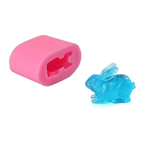 LABRIMP 2 Stücke Kaninchenseife Schokoladenformen Mini Geformt Fondant Formen Zum Backen Eisformen Silikonformen Bonbonformen Rosa LABRIMP 2 Stücke Kaninchenseife Schokoladenformen Mini Geformt Fondant Formen Zum Backen Eisformen Silikonformen Bonbonformen Rosa von LABRIMP