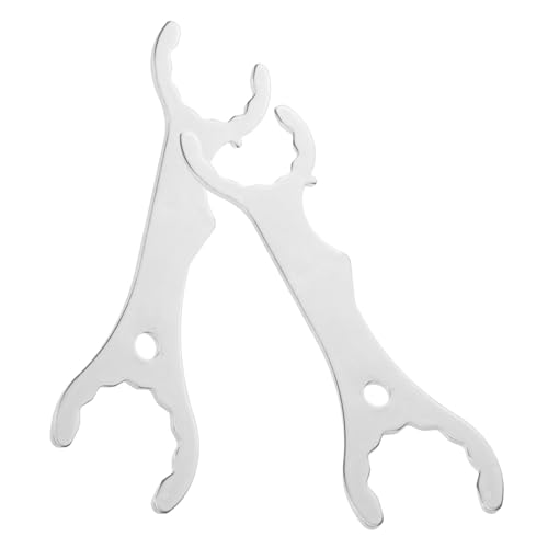 LABRIMP 2 Stücke Wasserhahn Schlüssel Windeisen Bier Turm Wasserhahn Installation Werkzeug Schlüssel Silber von LABRIMP