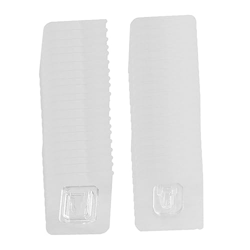 LABRIMP 20 Sätze Doppelseitige Selbstklebende Haken für Power Strips Transparentes Design Wandhaken ohne Bohren Öl und Alterungsbeständig für Zuhause und Büroorganisation LABRIMP 20 Sätze Doppelseitige Selbstklebende Haken für Power Strips Transparentes Design Wandhaken ohne Bohren Öl und Alterungsbeständig für Zuhause und Büroorganisation von LABRIMP