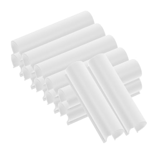 LABRIMP 20 Stück Kunststoff Gewächshaus Clips Heavy Duty Klammern für Netz und Folienbefestigung Zuverlässige Halterung für Gewächshauszubehör Einfach zu Befestigen Stabil und Vielseitig von LABRIMP