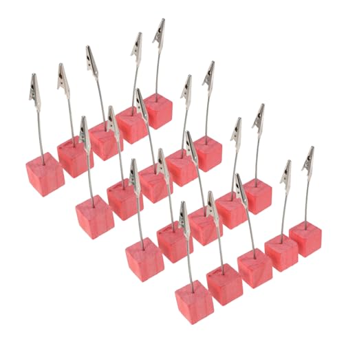 LABRIMP 20 Stück Visitenkartenhalter Aus Lackiertem Holz Menüständer Kleine Kartenhalter Aus Holz Papier Memohalter Holzkartenhalter Tischkartennummernhalter Ständer Metall LABRIMP 20 Stück Visitenkartenhalter Aus Lackiertem Holz Menüständer Kleine Kartenhalter Aus Holz Papier Memohalter Holzkartenhalter Tischkartennummernhalter Ständer Metall von LABRIMP