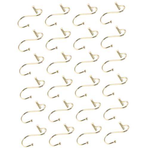 LABRIMP 24 Stück Teiliges Duschvorhang Haken aus Robustem Metall Goldfarben Glatt Gleitend Vielseitig Einsetzbar für Badezimmer und Schlafzimmer Vorhänge Einfache Montage Langlebig und LABRIMP 24 Stück Teiliges Duschvorhang Haken aus Robustem Metall Goldfarben Glatt Gleitend Vielseitig Einsetzbar für Badezimmer und Schlafzimmer Vorhänge Einfache Montage Langlebig und von LABRIMP