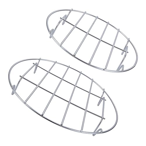 LABRIMP 2Stücke Dampfständer Robuste für Haushalt Multifunktionale Kochhilfe für Dämpfen von Lebensmitteln und Backwaren von LABRIMP