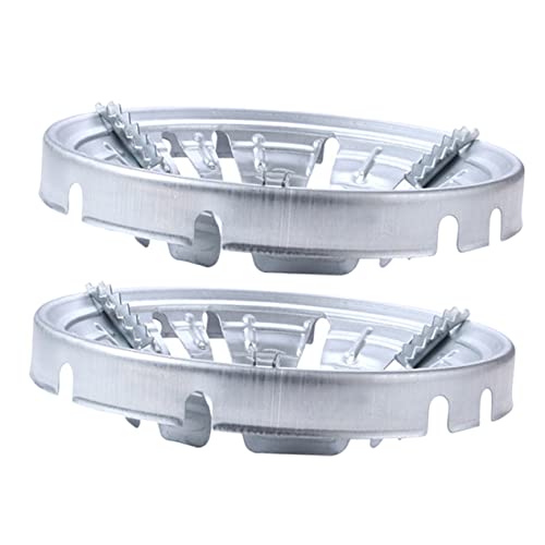 LABRIMP 2Stücke Gasherd Wok Ringe Winddicht Feuer Sammelhalterung für Gasherd Stabiler Aufsatz für Wok und Töpfe Energiesparend und Effizient Design Einfache Handhabung von LABRIMP