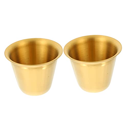 LABRIMP 2Stücke Multifunktionale Saucebecher aus Sauce Containern für Dips Grill Küche Robuste Langlebige Gewürzschalen für Süße und Saure Saucen Senf Sojasauce von LABRIMP