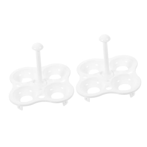 LABRIMP 2Stücke Multifunktionales Eierregal aus Wiederverwendbares Eierdampfer für Gesunde für Zuhause Büro und Restaurants von LABRIMP