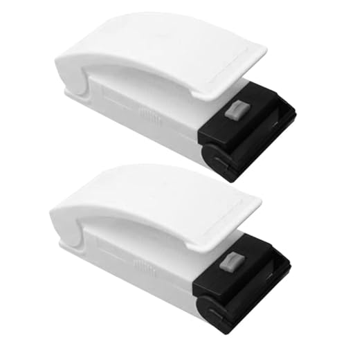 LABRIMP 2stücke Tragbare Mini-beutelversiegler Handheld-hitzeschneider Für Snacks Lebensmittel Und Für Einfache Handhabung Und Unterwegs von LABRIMP