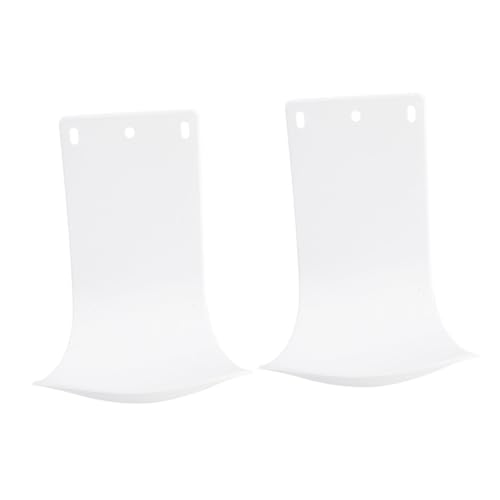 LABRIMP 2stücke Seifenspender-tropfschalen Weiß Schaumseifen-tropffänger Für Wandmontage Ohne Bohren Haushaltsspenderschalen Aus Hochwertigem Material LABRIMP 2stücke Seifenspender-tropfschalen Weiß Schaumseifen-tropffänger Für Wandmontage Ohne Bohren Haushaltsspenderschalen Aus Hochwertigem Material von LABRIMP