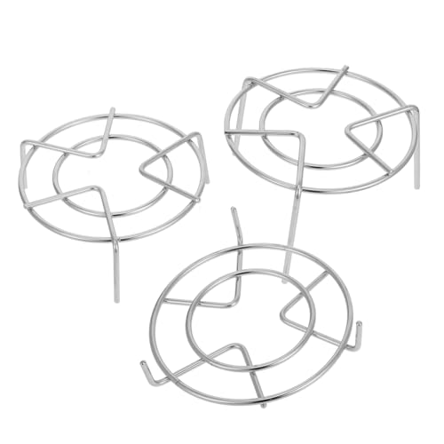 LABRIMP 3 STÜCKE Dampfgarer Gestell Teiliges mit Höhe Hitzebeständig Stabiler Topfuntersetzer und Steamer Korbhalter für Vielseitiges Kochen LABRIMP 3 STÜCKE Dampfgarer Gestell Teiliges mit Höhe Hitzebeständig Stabiler Topfuntersetzer und Steamer Korbhalter für Vielseitiges Kochen von LABRIMP