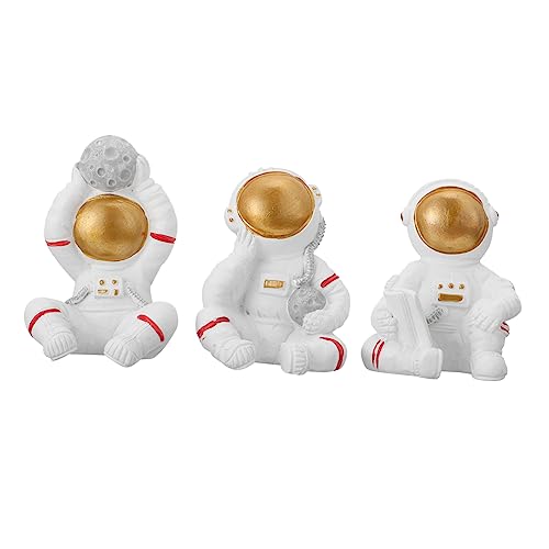 LABRIMP 3 Stück Astronauten Wandhaken aus Synthetischem Harz Dekorative Aufbewahrung für Stromkabel und für Kinderzimmer und Moderne Wohnräume LABRIMP 3 Stück Astronauten Wandhaken aus Synthetischem Harz Dekorative Aufbewahrung für Stromkabel und für Kinderzimmer und Moderne Wohnräume von LABRIMP