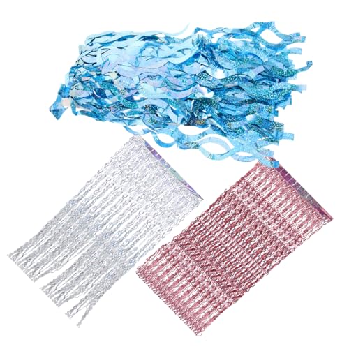 LABRIMP 3 Stück Fransen Vorhänge Bunte Party Dekoration für Hochzeiten Geburtstagsfeiern Weihnachtsfeiern Einfach zu Montieren als Fotohintergrund oder Raumdekoration Rosa Gold Hellblau LABRIMP 3 Stück Fransen Vorhänge Bunte Party Dekoration für Hochzeiten Geburtstagsfeiern Weihnachtsfeiern Einfach zu Montieren als Fotohintergrund oder Raumdekoration Rosa Gold Hellblau von LABRIMP