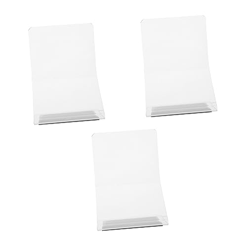 LABRIMP 3 Stück Rückstützplatten für Supermärkte Praktische Fallverhinderungsbaffeln für Regalstützen zur Warenorganisation Geschäften und LABRIMP 3 Stück Rückstützplatten für Supermärkte Praktische Fallverhinderungsbaffeln für Regalstützen zur Warenorganisation Geschäften und von LABRIMP