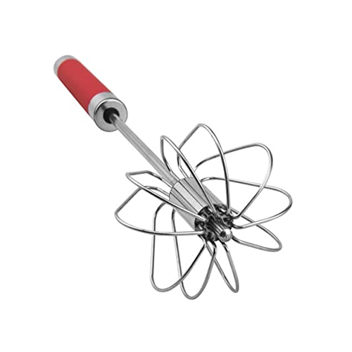 LABRIMP 3 Stück Teiliges Rotations Ei Schlaggerät Semi Automatischer Handmixer für Rot Grün Eiern Saucen und Teigen von LABRIMP