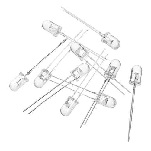 LABRIMP 30 Stk 10mm Geführt Led-diodenspannung Emittierende Diode Uv-led Leuchtdiode Led-emissionsdiode von LABRIMP