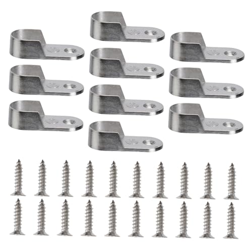 LABRIMP 30 Stück Teiliges Kleiderstangenhalter aus Gussmetall mit Stützhaltern und Schrauben Robuste Möbelbeschläge für Garderobe und Schrank Kleiderstangenhalterung Montagezubehör LABRIMP 30 Stück Teiliges Kleiderstangenhalter aus Gussmetall mit Stützhaltern und Schrauben Robuste Möbelbeschläge für Garderobe und Schrank Kleiderstangenhalterung Montagezubehör von LABRIMP
