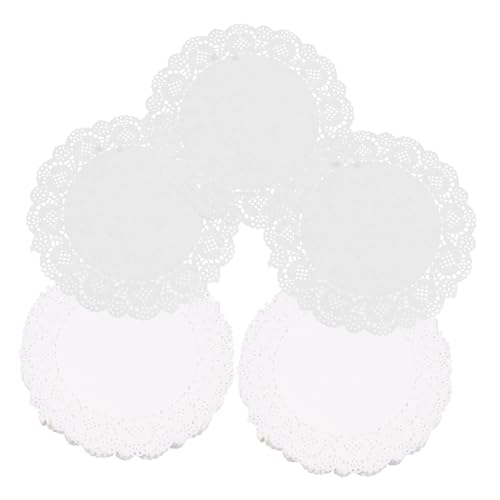 LABRIMP 360 Stück Runde Backpapier Doilies aus Fettfreiem Papier für Lebensmittelverpackung zum Frittieren Backen und Servieren von Snacks von LABRIMP