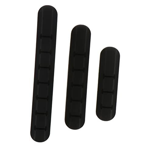 LABRIMP 3Stücke Kabelmanagement Selbstklebende Kabelhalter für Schreibtisch Zuhause zur Organisation von USB Audio und Ladekabeln Robustes Kompatibel LABRIMP 3Stücke Kabelmanagement Selbstklebende Kabelhalter für Schreibtisch Zuhause zur Organisation von USB Audio und Ladekabeln Robustes Kompatibel von LABRIMP