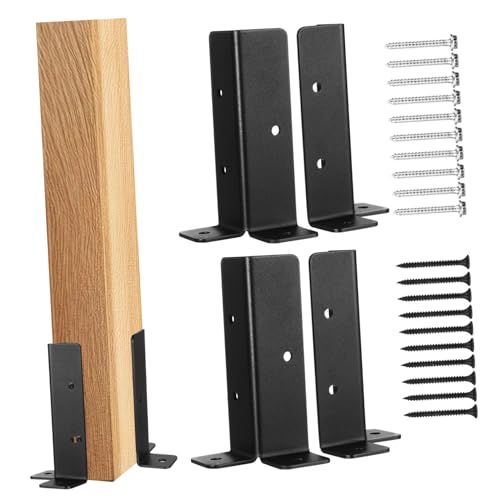 LABRIMP 4 Sätze Pergola Post Basis Halterungen Robuste Zaunpfosten Halter für Deckgeländer Einfache Montage Stabil und Langlebig für Pergolen und Holzzaunstützen LABRIMP 4 Sätze Pergola Post Basis Halterungen Robuste Zaunpfosten Halter für Deckgeländer Einfache Montage Stabil und Langlebig für Pergolen und Holzzaunstützen von LABRIMP