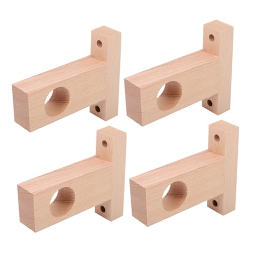 LABRIMP 4 Stück Holz Gardinenstangenhalter T Förmiger Gardinenstangenhalter Teiliges Lochdurchmesser Vielseitiger Vorhang und Handtuchstangenhalter Einfache Montage Langlebige LABRIMP 4 Stück Holz Gardinenstangenhalter T Förmiger Gardinenstangenhalter Teiliges Lochdurchmesser Vielseitiger Vorhang und Handtuchstangenhalter Einfache Montage Langlebige von LABRIMP