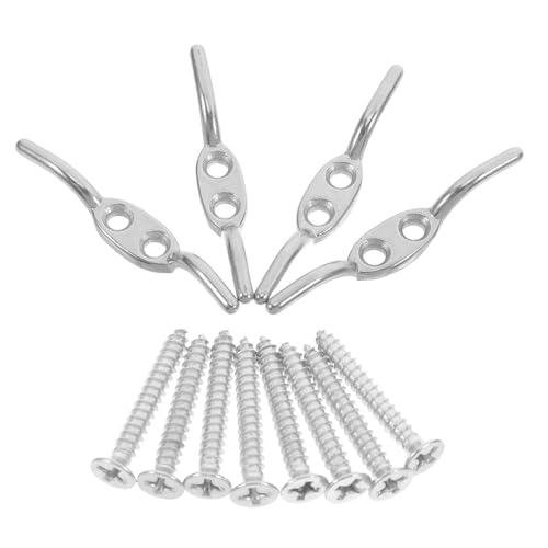 LABRIMP 4 Stück Rollokordelhaken Vielseitige Halter für Vorhänge Flaggenmasten und Boote Platzsparend Leicht und Robust Lösung zur Organisation von Kordeln LABRIMP 4 Stück Rollokordelhaken Vielseitige Halter für Vorhänge Flaggenmasten und Boote Platzsparend Leicht und Robust Lösung zur Organisation von Kordeln von LABRIMP