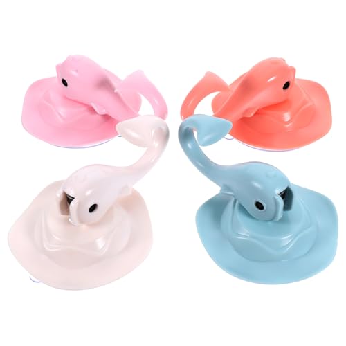 LABRIMP 4 Stück Saugnapf Haken Wiederverwendbare Belastbare Saughaken ohne Bohren für Bad und Küche Selbstklebende Haken Weiß Blau für Handtücher und Utensilien LABRIMP 4 Stück Saugnapf Haken Wiederverwendbare Belastbare Saughaken ohne Bohren für Bad und Küche Selbstklebende Haken Weiß Blau für Handtücher und Utensilien von LABRIMP