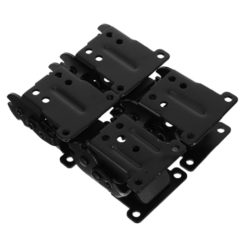 LABRIMP 4 Stück Schwarze Teilig Klappbeschläge Möbelwinkel Faltbare Selbstsichernde Metallscharniere für Schranktüren Tischbeine Werkbankbettfüße Vielseitig Verstellbar und Langlebig LABRIMP 4 Stück Schwarze Teilig Klappbeschläge Möbelwinkel Faltbare Selbstsichernde Metallscharniere für Schranktüren Tischbeine Werkbankbettfüße Vielseitig Verstellbar und Langlebig von LABRIMP